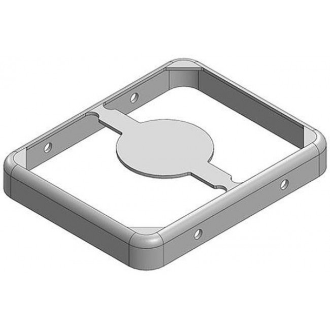 MS220-20F, 22 x 17.7 x 3mm Two-piece Drawn-Seamless RF Shield/EMI Shield FRAME (CRS)