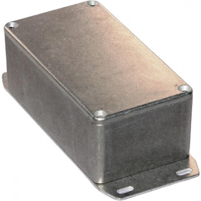 1590WBSF, 1590 Series Die Cast Aluminium Alloy Enclosure, IP65, Flanged, 112 x 60 x 42mm