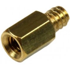 SCREWNUTM, Steel Screw for Use with Enclosure, 0.4 x 0.2 x 0.2in