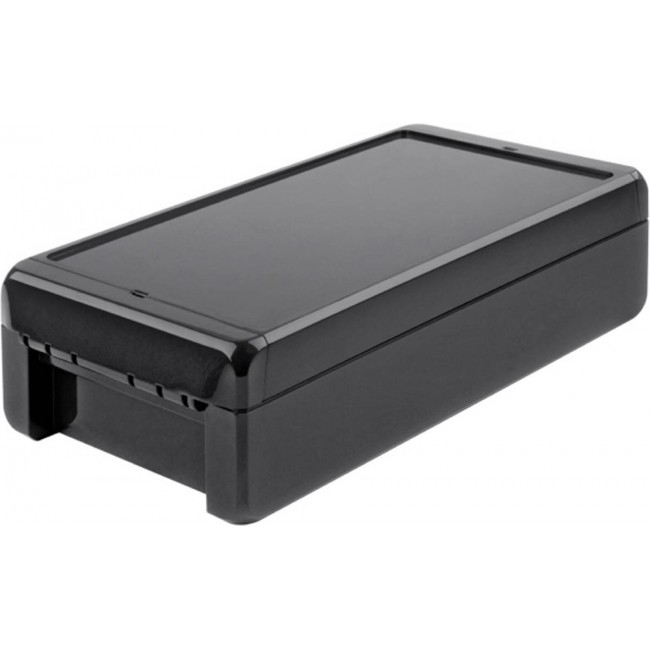 96015224 B 221306 PC-V0-7024, Bocube Series Graphite Grey Polycarbonate V0 Enclosure, IP66, IP68, IK07, Graphite Grey Lid, 231 x 125 x 60mm