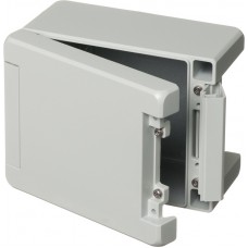 00113235, Bocube Alu Series Light Grey Aluminium Enclosure, IP66, IP68, IP69, IK07, IK08, Light Grey Lid, 159 x 128 x 90mm