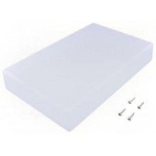 1599KSGYBAT, 1599 Series Grey ABS Handheld Enclosure, Integral Battery Compartment, IP54, 220 x 140 x 40mm