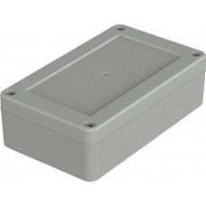 07513084 XT 130804 7035, Euromas X Series Light Grey ABS Enclosure, IP66, IP68, IK07, Light Grey Lid, 125 x 75 x 37.2mm