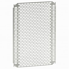 0 360 99, Steel Perforated Mounting Plate, 275mm W, 192mm L for Use with Atlantic Enclosure, Marina Enclosure