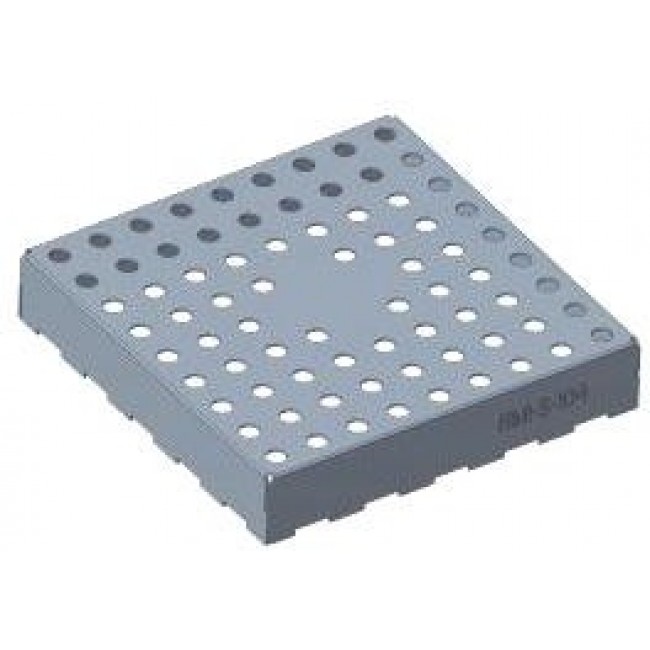 BMI-S-104, EMI Shielding Gasket, 32 mm x 32 mm x 6 mm, SMT 1 Piece Series, Corrosion-Resistant Steel