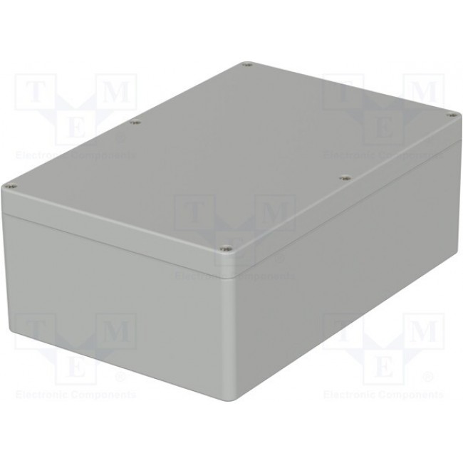 M 2401, Universal Enclosure Euromas 160.3x240x90mm Light Grey Polycarbonate IP66