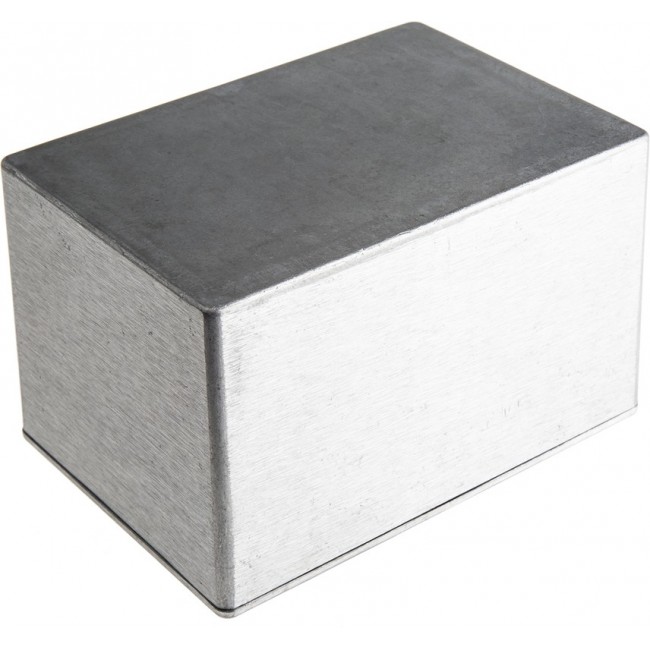 Silver Die Cast Aluminium Enclosure, IP66, Silver Lid, 171.9 x 120.9 x 106mm