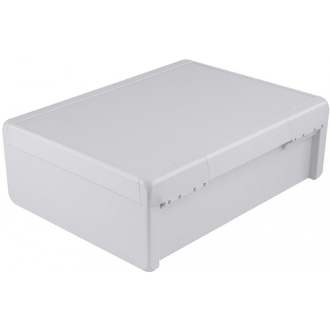 96037665 B 273612 ABS-7035, Bocube Series Light Grey ABS Enclosure, IP66, IP68, Light Grey Lid, 284 x 364 x 120mm