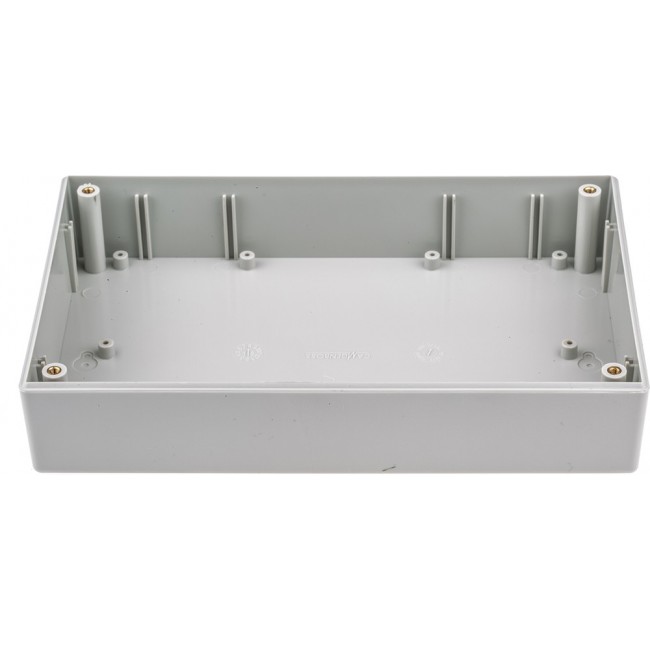 CRDCGG007, 7000 Series Grey ABS Enclosure, IP65, Grey Lid, 190 x 120 x 60mm