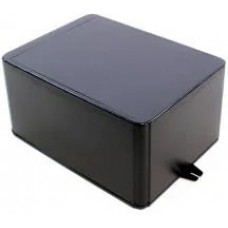 RL6685-FBK, Enclosures, Boxes, & Cases Box w/Flanges-Blk 7.87x5.91x3.94 ABS