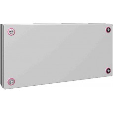 1518000, KX Series Grey Steel Enclosure, IP66, IK08, Grey Lid, 400 x 200 x 80mm