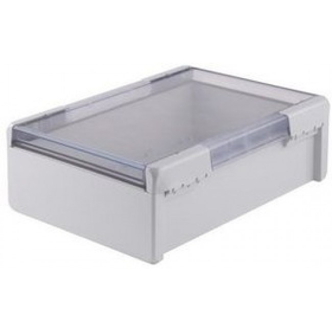 B 273612 PC-V0-G 7035, Enclosure Bocube 364x284x120mm Light Grey Polycarbonate IP66 / IP68