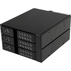 HSB3SATSASBA, 3 port 3.5 in Mobile Rack Backplane