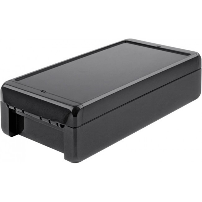 96035224 B 221306 ABS-7024, Bocube Series Graphite Grey ABS Enclosure, IP66, IP68, Graphite Grey Lid, 231 x 125 x 60mm