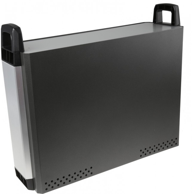 CDIC00007, 110 Series Grey Aluminium Instrument Case, 427.5 x 351 x 130mm