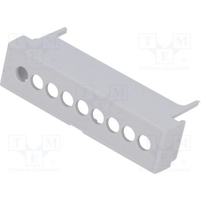 P05030201T.BL, Polycarbonate Terminal Cover for Use with Modulbox XTS