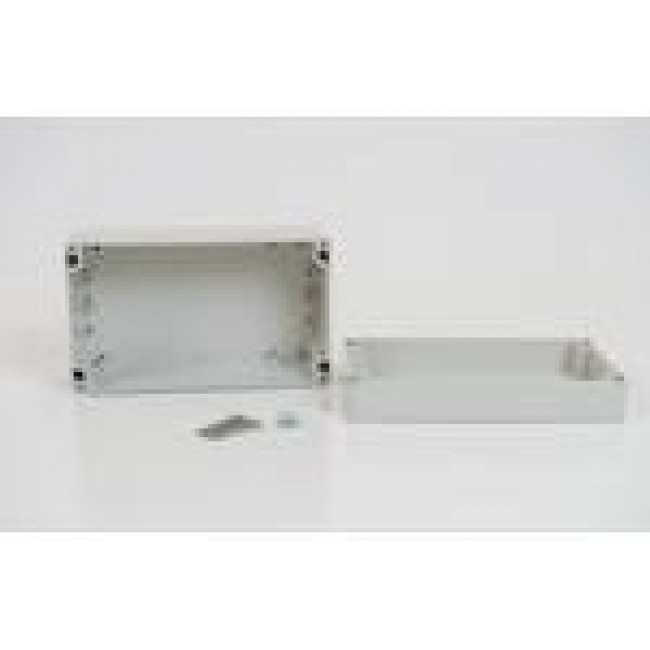 03237000, Euromas Series Light Grey ABS Enclosure, IP66, Light Grey Lid, 200 x 120 x 90mm