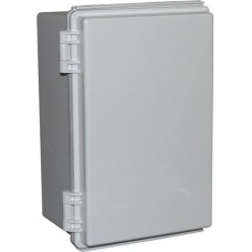 CHDX8-327, Heavy Duty Hinged Enclosure X8 200x300x150mm Grey ABS IP66 / IP67