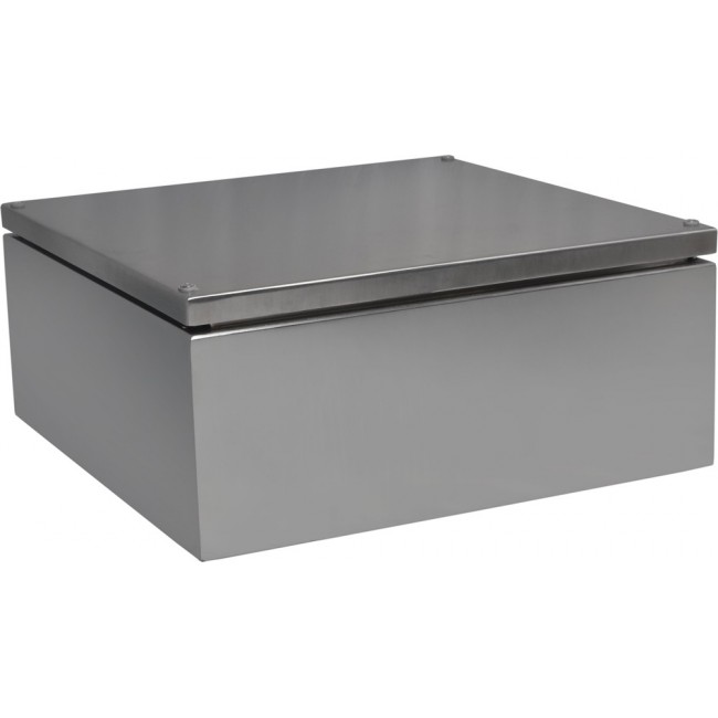 304 Stainless Steel Enclosure, IP66, 300 mm x 300 mm x 161mm