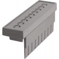 CNMB/2/TG508P, Polycarbonate Terminal Cover, 20mm H, 14mm W, 36mm L for Use with CNMB DIN Rail Enclosure