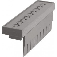 CNMB/4/TG508P, Polycarbonate Terminal Cover, 20mm H, 14mm W, 71mm L for Use with CNMB DIN Rail Enclosure