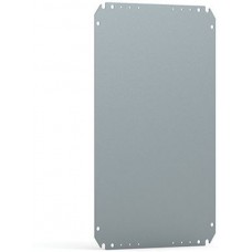 AMP04030, AMP Series Mild Steel Mounting Plate, 2mm H, 250mm W, 370mm L