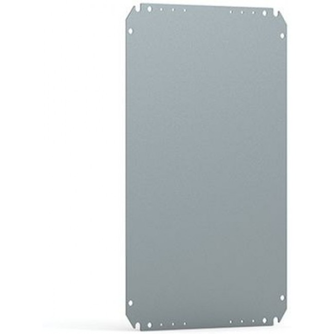 AMP05040, AMP Series Mild Steel Mounting Plate, 2mm H, 350mm W, 470mm L