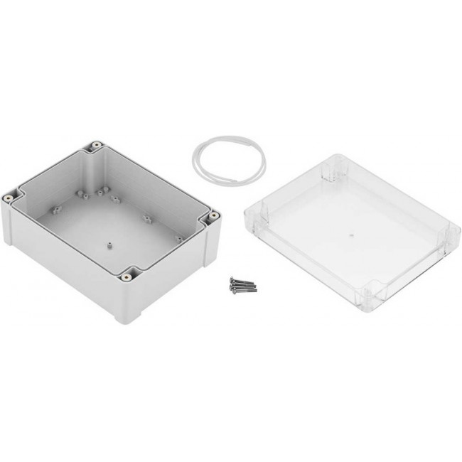 Polycarbonate Enclosure, IP67, 191.3 x 240 x 105.7mm