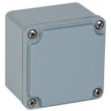 402504, Metal Enclosure 80x80x60mm Die-Cast Aluminium Grey IP67