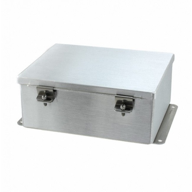 A12106CHAL, Continuous Hinge with Clamps Type 12, 12.00x10.00x6.00, Brushed, Aluminum