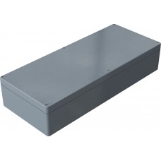 02256012, Polyester Standard Series Grey Glass Fibre Reinforced Polyester Enclosure, IP66, IK08, Grey Lid, 250 x 600 x 121mm