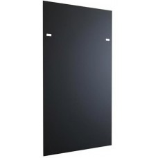 H1SP42U48BK, Metal, Steel Panel, Side 38.380" L x 73.440" W x 0.720" H (974.85mm x 1865.38mm x 18.29mm) Black