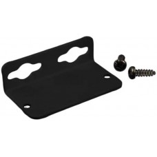 1455UFBK, Enclosures, Boxes, & Cases 1455U FLANGE ENDPLATES BLACK