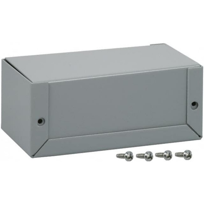 1411G, Enclosures, Boxes, & Cases Utility Enclosure - 4.0 x 2.2 x 1.6" - Aluminum Gray