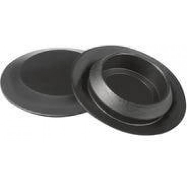 S3/4A, HOLE PLUG SHT METAL .75" BLACK