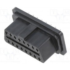 SEP-A-OBD-D2, Разъемы диагностические OBD II, A-OBD-A,A-OBD-F, "мама", PIN: 16