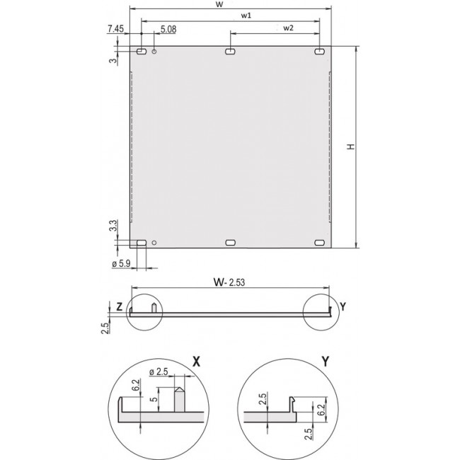 30848380, Stainless Steel Panel Enclosure