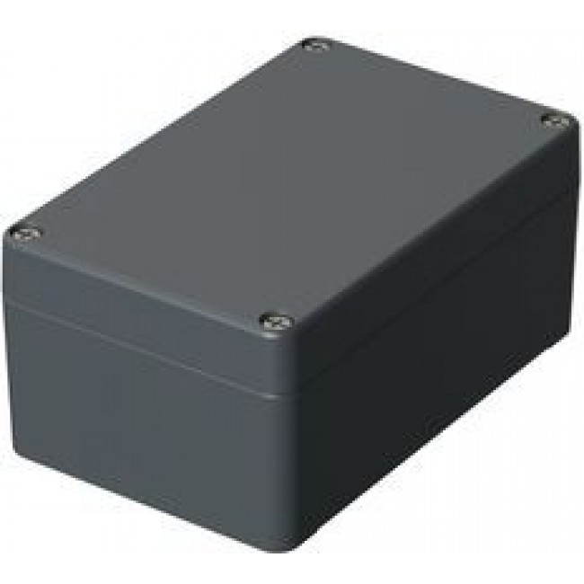 01.081306.0/A110, Universal Enclosure Euromas 125x80x57mm Aluminium Grey IP66