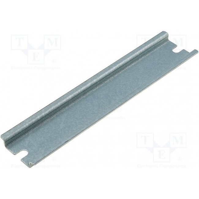 EKV 12, DIN rail; steel; W: 35mm; L: 160mm; Plating: zinc