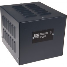 BGUK 3, Blue Steel Power Supply Case, IP20, 210 x 230 x 270mm