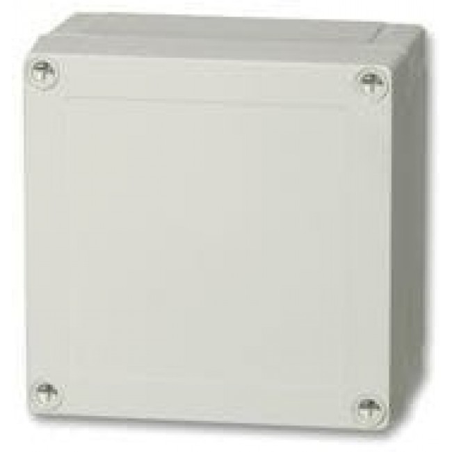 PC 125/125 HG ENCLOSURE, MNX Series Grey Polycarbonate Enclosure, IP66, IP67, Grey Lid, 130.1 x 130.1 x 125mm