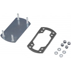 6505100, CP Series Sheet Steel Cover Plate for Use with Support Arm Connection, 120 x 65mm