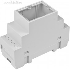 Z106JFP PS, (35х90х65мм), Корпус пластиковый на DIN рейку, светло-серый с прозрачным светофильтром