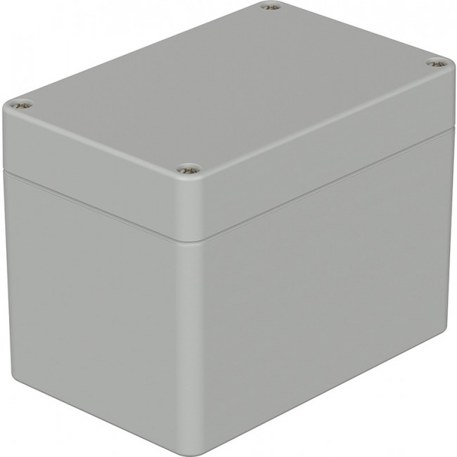 03230000, Euromas Series Light Grey ABS Enclosure, IP66, Light Grey Lid, 120 x 80 x 90mm