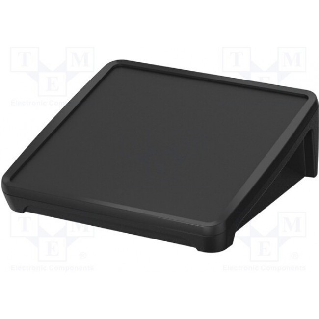 BOP 2222P-9005, Enclosure: desktop; BoPad; X: 226mm; Y: 220mm; Z: 83.7mm; ABS; black