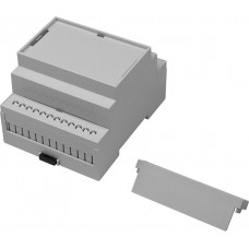 Solid Top Enclosure Type, 71.2 x 90 x 58mm, Polycarbonate DIN Rail Enclosure Kit