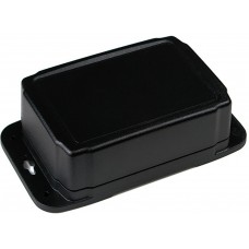 CHD7101BK, 71 Series Black Polycarbonate Enclosure, IP66, Flanged, Black Lid, 139.7 x 88.9 x 38.1mm