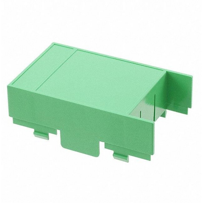 2764409, Plastic, ABS Cover, Lid 2.953" L x 1.772" W x 0.689" H (75.00mm x 45.00mm x 17.50mm) Green