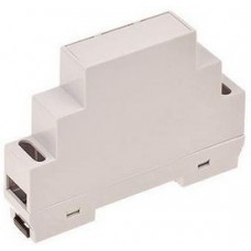 4U65020907310, DIN Rail Enclosure 18x90x65mm Grey ABS IP20