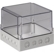 SPCM181815T, Plastic Enclosure Cubo S 175x150x175mm Grey Polycarbonate IP66 / IP67